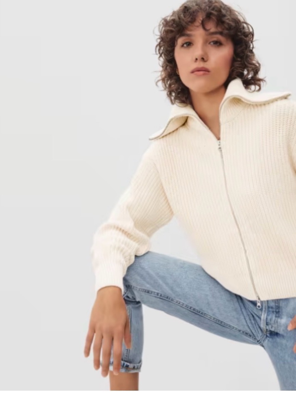 Everlane Chunky Cardigan